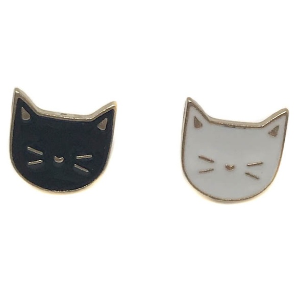 Jewelry - 2 Kitty Cat Face Pin / Brooches